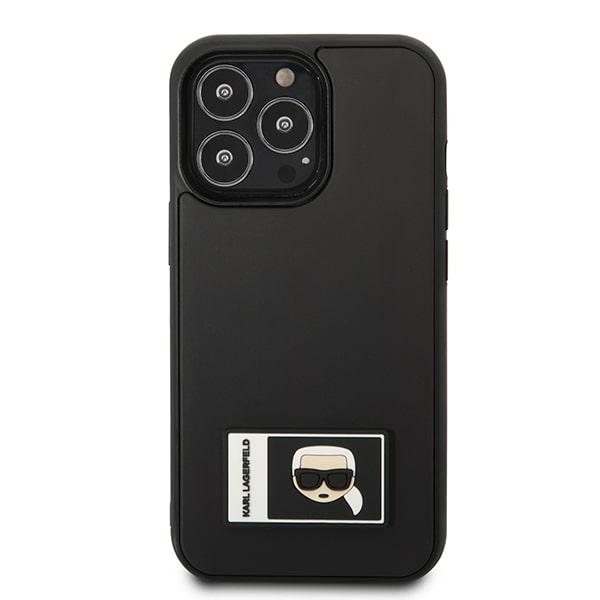 karl lagerfeld ovitek iphone 13 pro black ikonik patch 2