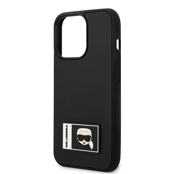 karl lagerfeld ovitek iphone 13 pro black ikonik patch 5