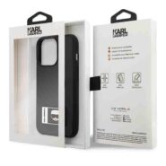karl lagerfeld ovitek iphone 13 pro black ikonik patch 7