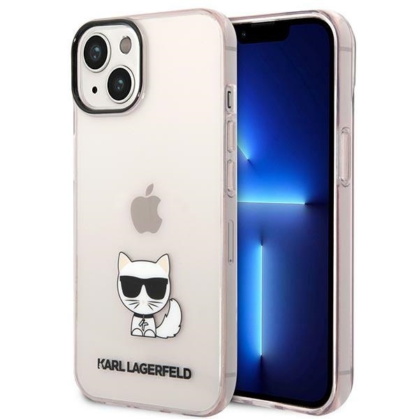 karl lagerfeld ovitek iphone 14 plus choupette body pink 1
