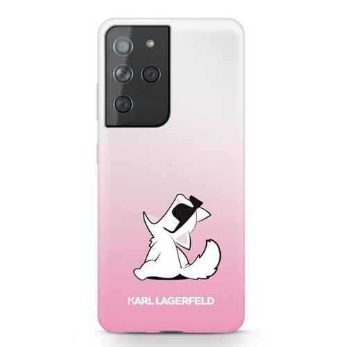 Silikonski ovoj Samsung Galaxy S21 Ultra - Karl Lagerfeld 1 karl lagerfeld samsung galaxy s21 ultra pinkcat 1
