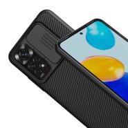 Silikonski ovitek Nillkin Camshield za Xiaomi Redmi Note 11 / 11S - črne barve 10 silikonski ovitek nillkin camshield xiaomi redmi note 11 11s 4