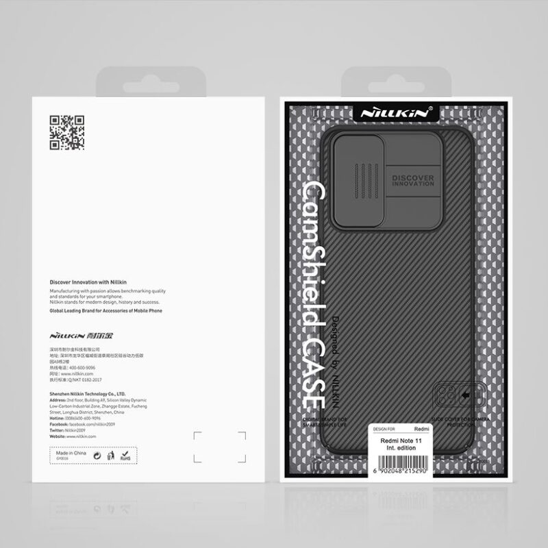 Silikonski ovitek Nillkin Camshield za Xiaomi Redmi Note 11 / 11S - črne barve 6 silikonski ovitek nillkin camshield xiaomi redmi note 11 11s 6