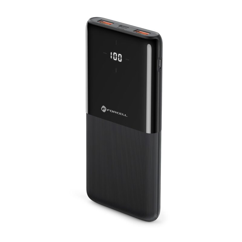 Power bank Forcell P10K1 10000MAH PD 20W QC 1 power bank forcell p10k1 20w 10000mah 2 scaled