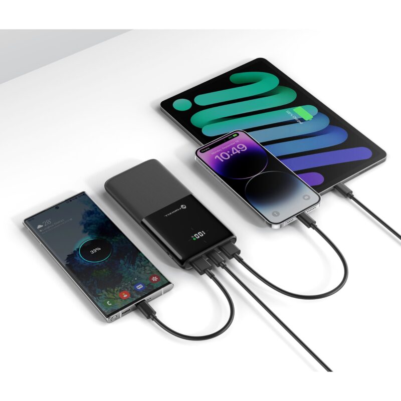 Power bank Forcell P10K1 10000MAH PD 20W QC 2 power bank forcell p10k1 20w 10000mah 3 scaled