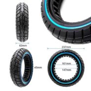 Trda guma 10x2.5-6.5 B44 za električni skiro z modro linijo 6 Ninebot G30 kompatibilna trda OFFROAD pnevmatika 60/70-6.5