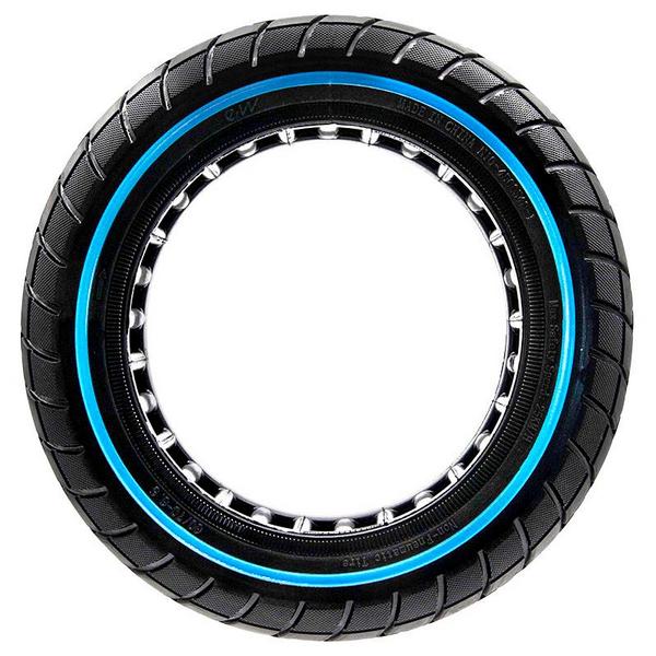 Trda guma 10x2.5-6.5 B44 za električni skiro z modro linijo 3 Rezervni del za Ninebot G30 – solid tire offroad