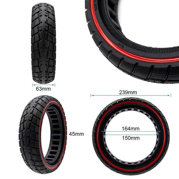 Ninebot G30 kompatibilna trda OFFROAD pnevmatika 60/70-6.5