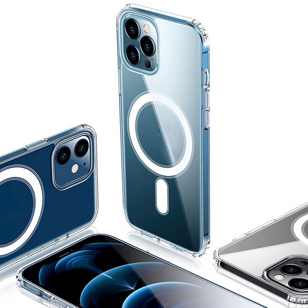 Ovitek za iPhone 16 MagSafe Anti Shock - prozoren 5 ovitek apple iphone 16 prozoren mag anti shock 5