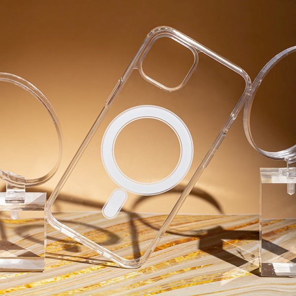 Ovitek za iPhone 16 MagSafe Anti Shock - prozoren 7 ovitek apple iphone 16 prozoren mag anti shock 7