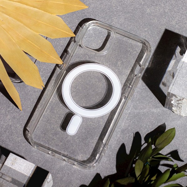Ovitek za iPhone 16 MagSafe Anti Shock - prozoren 8 ovitek apple iphone 16 prozoren mag anti shock 8