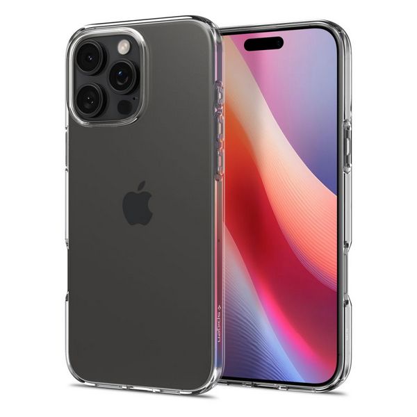 Spigen ovitek za iPhone 16 Pro Max - Liquid Crystal 1 Spigen ovitek za iPhone 16 Pro Max – pogled s strani
