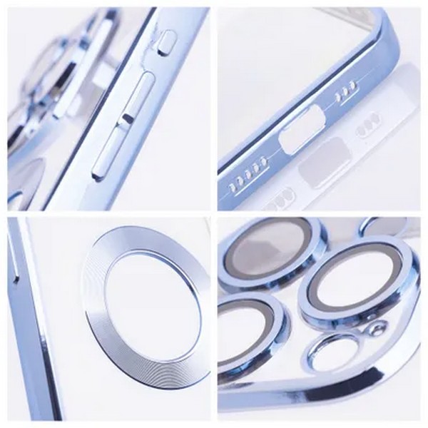 Ovitek Glam MagSafe za iPhone 16 Pro - moder 4 ovitek glam iphone 16 pro 4