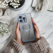 Ovitek Glam MagSafe za iPhone 16 Pro - moder 12 ovitek glam iphone 16 pro 5