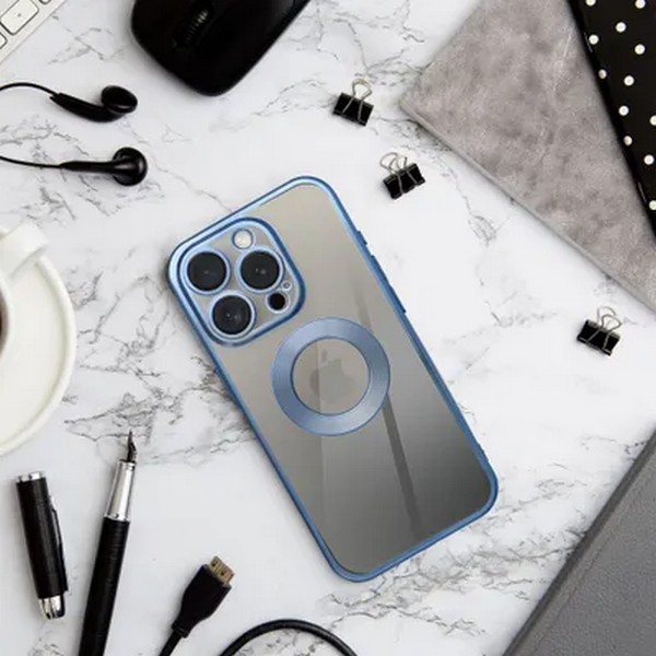 Ovitek Glam MagSafe za iPhone 16 Pro - moder 6 ovitek glam iphone 16 pro 6