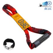 jeklena ključavnica EWLK022 95 cm s 5-mestno kodo