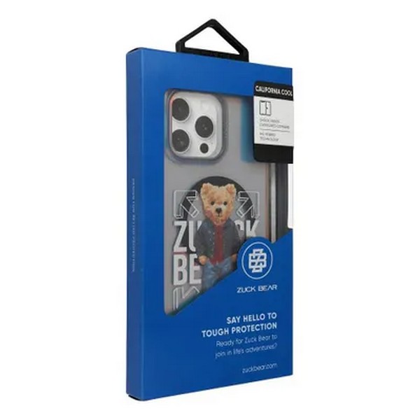ZUCK BEAR California Cool ovitek za iPhone 16 z MagSafe - original embalaža