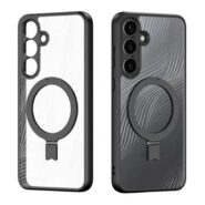 Ovitek za Samsung S25+ Dux Ducis Aimo MagSafe je kakovosten in eleganten ovitek, kompatibilen z MagSafe tehnologijo