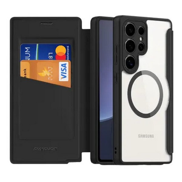 Preklopna torbica za Samsung S25 Ultra Dux Ducis Skin X PRO Magsafe