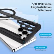 Preklopna torbica za Samsung S25 Ultra Dux Ducis Skin X PRO Magsafe