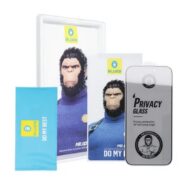 Zaščitno steklo za Samsung S25 Ultra Privacy Mr.Monkey s funkcijo zasebnosti, zaščitite svoje osebne podatke pred radovednimi očmi.