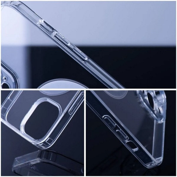Ovitek MagSafe za Samsung S25+ podpira tehnologijo brezžičnega polnjenja MagSafe. Praktičen in eleganten.