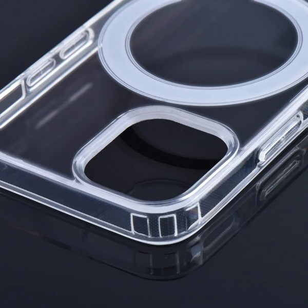 Ovitek MagSafe za Samsung S25+ podpira tehnologijo brezžičnega polnjenja MagSafe. Praktičen in eleganten.