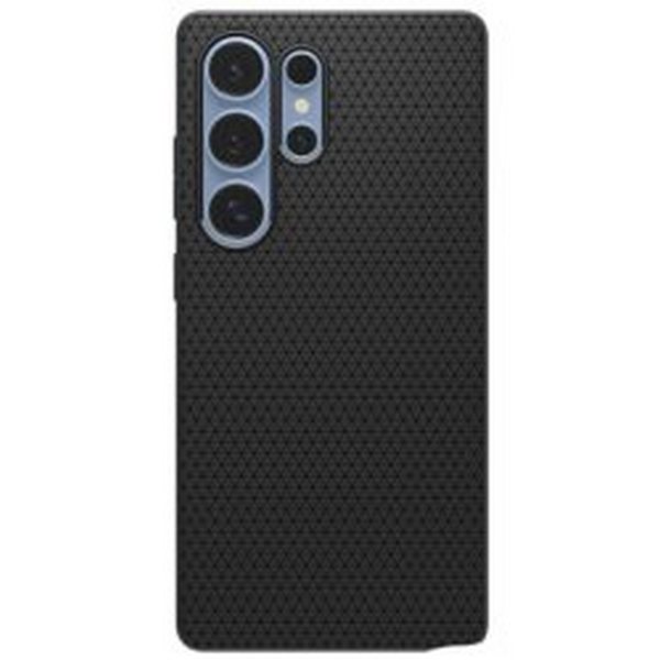 Ovitek Spigen Liquid Air za Samsung S25 Ultra - črn 2 Ovitek Spigen Liquid Air za Samsung S25 Ultra. Tanek, eleganten in vrhunsko zaščiten
