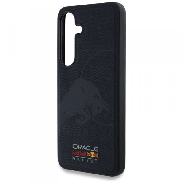 Ovitek Red Bull za Samsung S25 – črn 2 Ovitek Red Bull za Samsung S25 združuje vrhunske materiale, napredno zaščito in MagSafe tehnologijo v elegantnem, športnem ovitku.