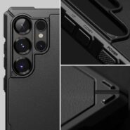 Ovitek za Samsung S25 Ultra Ringke Rugged Gear je izjemno vzdržljiv in stilsko dovršen ovitek.