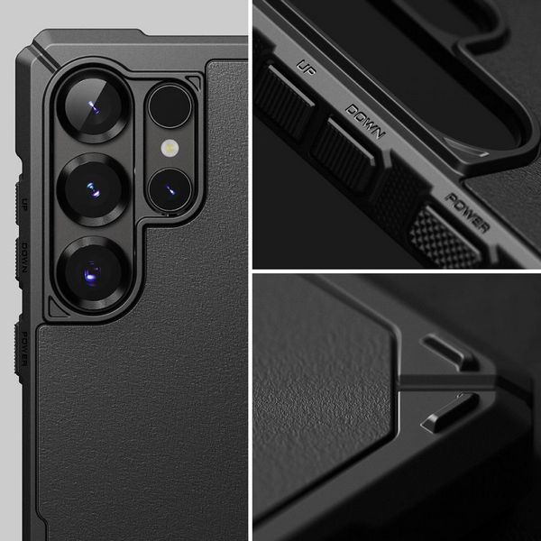 Ovitek za Samsung S25 Ultra Ringke Rugged Gear je izjemno vzdržljiv in stilsko dovršen ovitek.