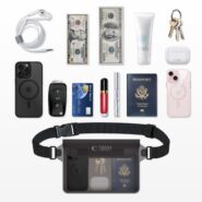 Vodoodporna torbica 10 inč Tech Protect 10 Vodoodporna torbica 10 inč Tech Protect UWP10 za zaščito mobilnega telefona, denarja, ključev in drugih dragocenosti.