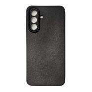 Črn ovitek za Samsung Galaxy A36 – pogled s hrbtne strani​