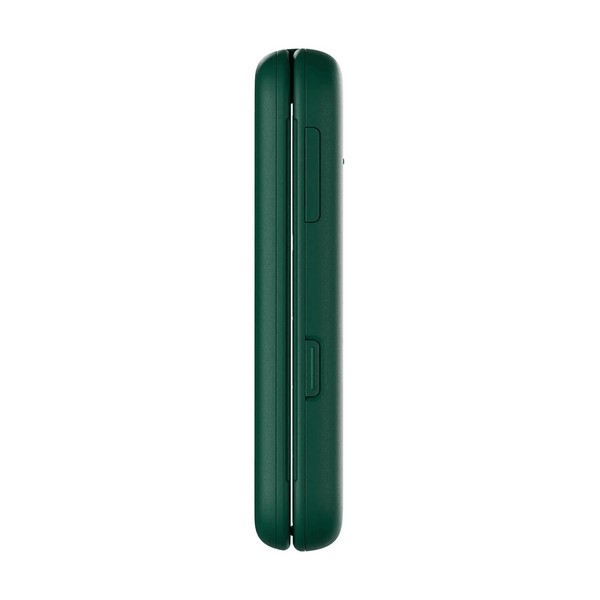 Nokia 2660 Flip telefon – pogled od strani v zeleni barvi