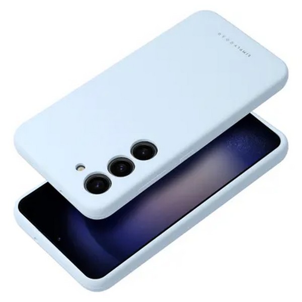 Moder ovitek za Samsung Galaxy A56 Roar Cloud Skin 4 Tanka silhueta modrega ovitka Roar Cloud Skin – moderen ščit za Samsung Galaxy A56