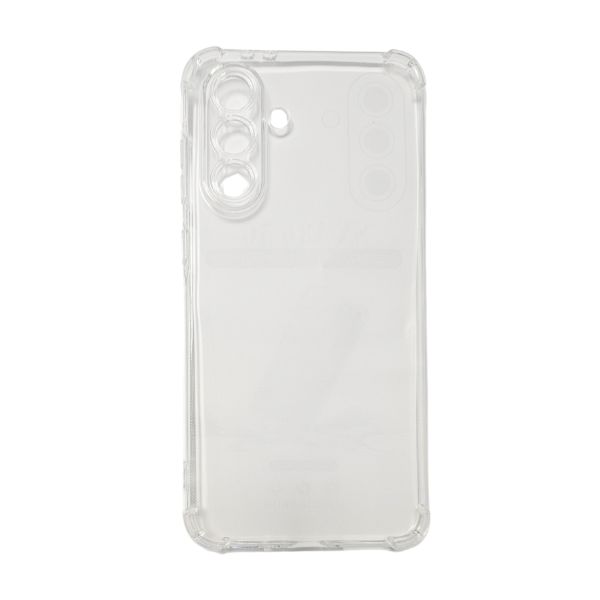 Prozoren Anti-Shock ovitek za Samsung Galaxy A36 – 1,5 mm TPU zaščita 1 Prozoren Anti-Shock ovitek za Samsung Galaxy A36 – pogled s hrbtne strani