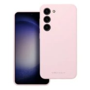 Roza ovitek za Samsung Galaxy A56 Roar Cloud Skin 8 Silikonski roza ovitek za Samsung Galaxy A56 5G, prikazano s sprednje in zadnje strani.
