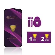 Komplet za montažo zaščitnega stekla – čistilni robček, mikrofibra in nalepke za prah