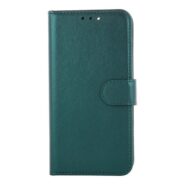 zelena preklopna torbica za Samsung Galaxy A36 – pogled s sprednje strani​