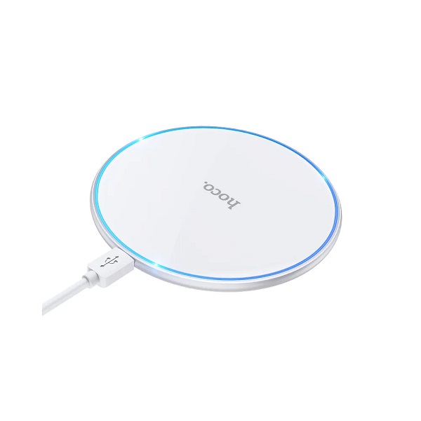 Brezžični polnilec Hoco CW6 Pro 15W z LED osvetlitvijo