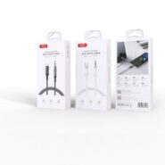 Aux kabel USB-C na 3.5mm XO NB-R279B 6 Premium USB-C to 3.5mm kabel za slušalke – embalaža