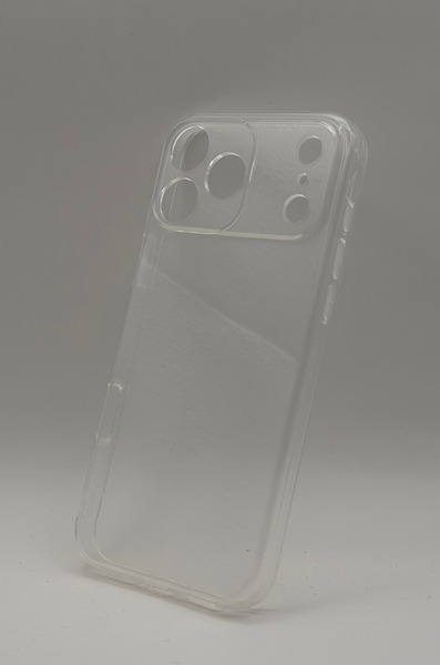 Ovitek za iPhone 17 Pro Max s povišanimi robovi za zaščito kamere