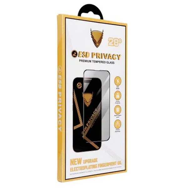 zaščitno steklo za iphone 17 pro max privacy - za varno uporabo telefona v javnosti