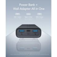 Veger ACE100 W1146 Powerbank 10.000 mAh PD 20W QC3.0 z vgrajenim EU priključkom 11 powerbank za iphone samsung xiaomi, type c, usb a
