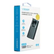 Veger ACE100 W1146 Powerbank 10.000 mAh PD 20W QC3.0 z vgrajenim EU priključkom 14 hitri powerbank qc3.0 embalaža