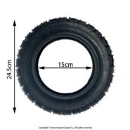 Tubeless OFFROAD guma 10x3 (255x80) TUOVT za električne skiroje KuKirin, Joyor 6 offroad guma skiro 80/65-6 joyor, kaabo