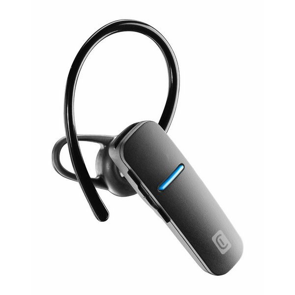 Cellularline Sleek Mono Bluetooth slušalka 1 BT Sleek mono Bluetooth slušalka črna – handsfree slušalka za telefon