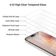 Galaxy S26 Ultra kaljeno steklo – kompatibilno s zaščitnimi ovitki