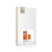 oranžna magnetna kartična denarnica - embalaža