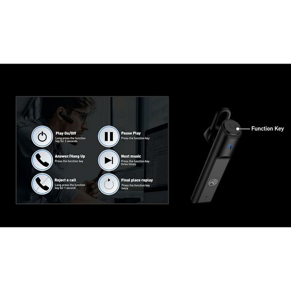 Tellur Vox 40 mono Bluetooth slušalka – za klice, delo in šport 2 Mono Bluetooth slušalka Tellur Vox 40 – za klice in delo